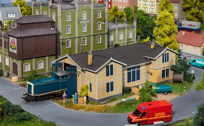Produktbild von FALLER 120287, HO (1:87), Braun, Weiß, Gelb