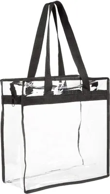Obrázek produktu pro Průhledná cestovní taška na kosmetiku, průhledná toaletní taška, průhledná cestovní taška, silná PVC taška na umývání, taška na nošení, vodotěsná cestovní taška na kosmetiku se zipem, vhodná na dovolenou, cestování a do koupelny