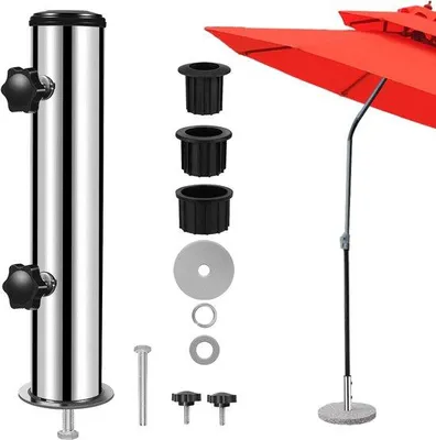 Produktbild von Famanu Sonnenschirm für den Garten - universell - mit Parasolhalter
