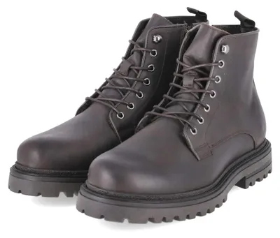 Produktbild von Kaerlek Herren Schnürboots Braun Glattleder Größe: 42