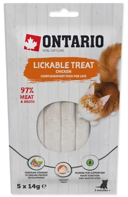 Productafbeelding van Pochoutka Ontario, kippensnacks, 5 porties van 14 gram