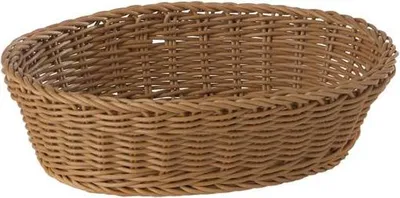Produktbild von APS 50801 Korb PROFI LINE, Polypropylen, 25 x 19 cm, Höhe 6,5 cm, beige