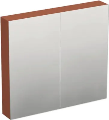 Produktbild von Jungborn Spiegelschrank TRENTA 80 x 14,4 x 72 cm Cotto matt 2-türig IP 44