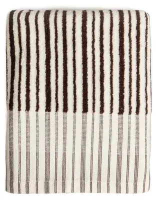Zdjęcie produktu dla HOMLA Ręcznik DEMI w brązowe paski 50x90 cm