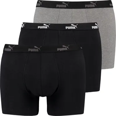 Produktbild von PUMA Promo Herren Boxershorts 3er Pack mit Komfortbund und doppeltem Frontbereich