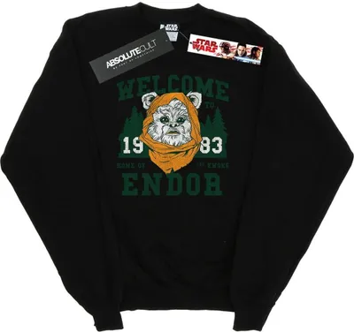 Produktbild von Star Wars - "Endor Camp" Sweatshirt für Herren BI45582 (S) (Schwarz)