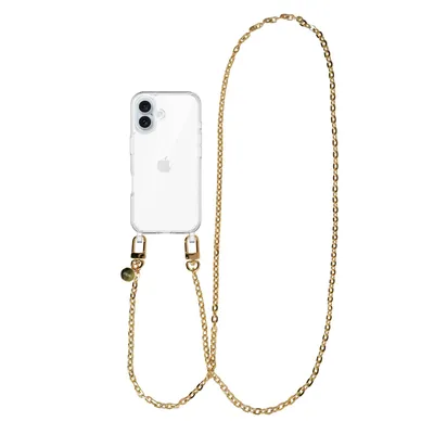 Produktbild von Dreamy Transparant Cord Hülle - Long Cord  - Kompatibel mit iPhone 16