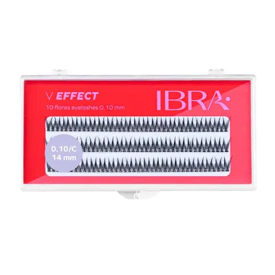 Produktbild von Ibra V Effect Kępki rzęs 14mm, 120 sztuk