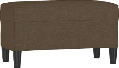 Image de Banc Marron 70x35x41 cm Tissu