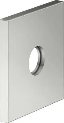 Immagine prodotto di KEUCO Rosace murale surdimensionnée pour raccords G 1/2 encastrés, carrée, 59545060092, 59545060092