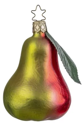 Produktbild von Inge Glas Christbaumschmuck Birne (8,5cm)