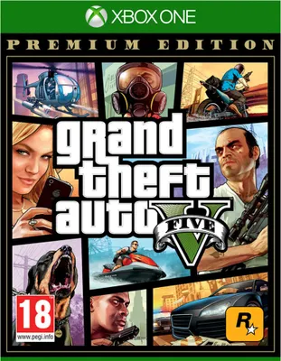 Produktbild von Xbox Games Xbox One Grand Theft Auto V (gta 5) Premium Edition    One Size