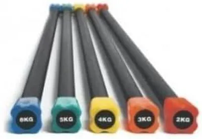 Image de Barre lestée de 2 kg, multifonctionnelle, pour un entraînement complet du corps, appareil de musculation et de stabilisation