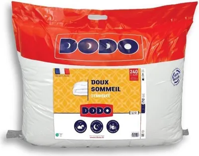 Produktbild von DODO Temperierte Bettdecke DOUX SOMMEIL, 220 x 240 cm, 300 g/m², Weiß