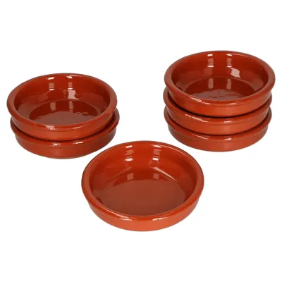 Zdjęcie produktu dla zestaw 6 glinianych misek cazuela Bruno Ø 10,2 cm rozmiar XS Średniowieczny rynek Wikingów