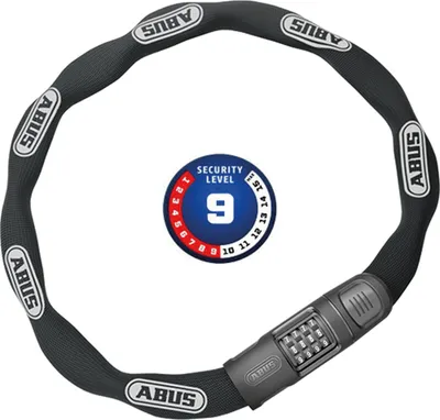 Obrázek produktu pro Abus 8808C/110 Black Řetěz-Zámek
