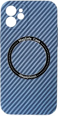 Produktbild von Magnetic Carbon Case kompatibel mit Samsung Galaxy S23 Plus MagSafe Handyhülle Bumper Cover Blau