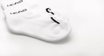 Obrázok produktu pre HEAD ponožky detské 2 páry, tenisové, biele, veľkosť 23-26