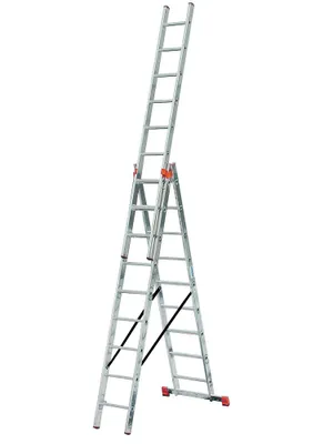 Produktbild von Krause Tribilo-Leiter 3X 9 Sprossen