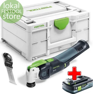 Produktbild von Festool Akku-Oszillierer 18V VECTURO OSC E-Basic + Akku