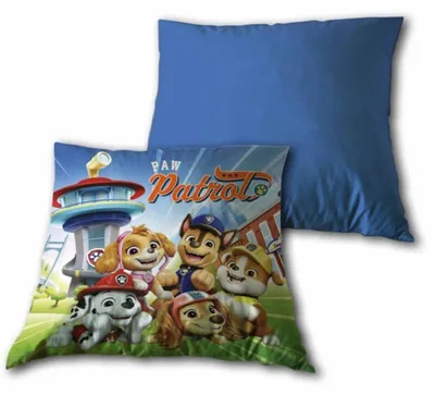 Produktbild von Paw Patrol Dekokissen – 35 x 35 cm – aus Velboa