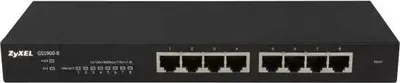 Zdjęcie produktu dla Zyxel Switch 8x GbE GS1900-8 smart switch,desktop,fanless