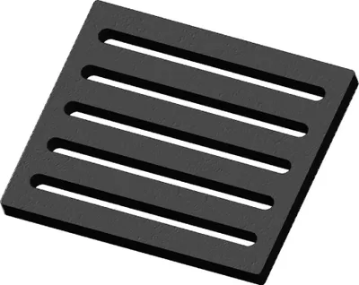 Produktbild von Kaminrost / Ascherost 210x180x15mm passend für Thermoflame**