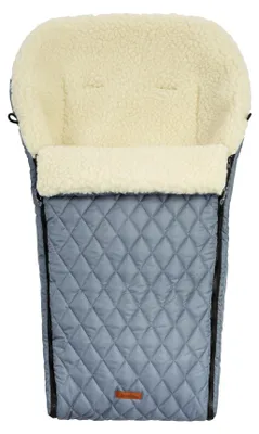 Image de Sac de couchage pour poussette, modèle hiver - Sac de couchage chaud en laine