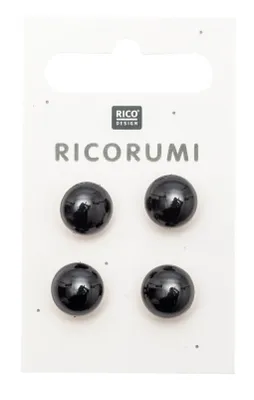 Produktbild von Rico Ricorumi Knöpfe mit Steg Ø 11 mm