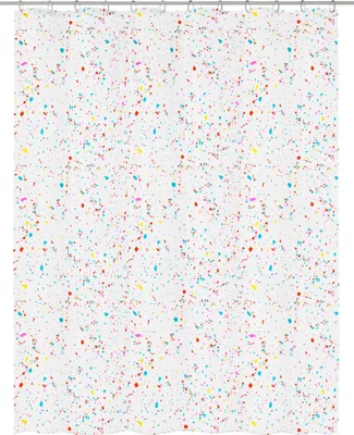 Produktbild von Kleine Wolke Duschvorhang PEVA CONFETTI Multicolor 180 x 200 cm