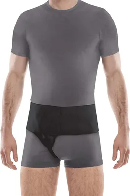 Produktbild von Lieshernia Riem Medium Schwarz - Unterstützung bei Hernien für Männer und Frauen