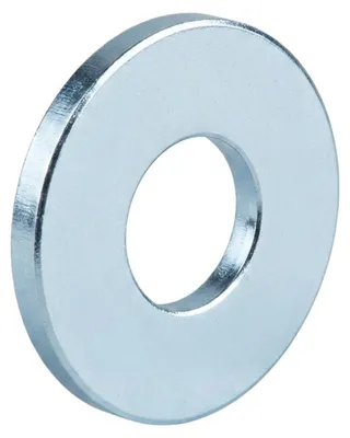 Produktbild von DIN 125-A/ISO 7089 Unterlegscheibe Kupfer 10,5mm ohne Fase Form A 100 Stk
