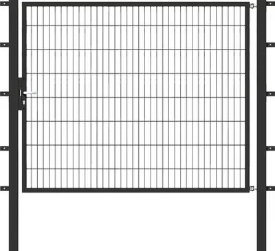 Obrázek produktu pro Alberts 647780 Einzeltor Flexo mit Zubehör, anthrazit, Breite 200 cm, Höhe 160 cm