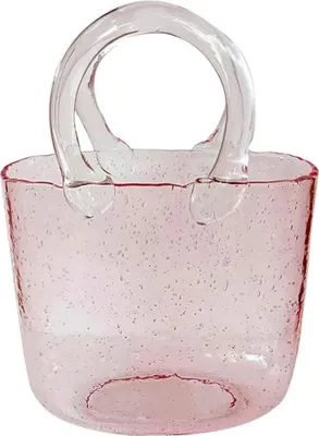 Produktbild von Glas Handtasche Tasche Glasvasen Handgemachte Kreative Dekorative