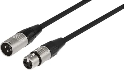 Produktbild von MONACOR MECR-200/SW XLR-Verlängerungskabel 2m