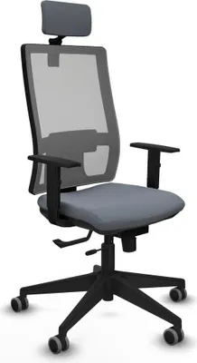Immagine prodotto di Sedia da ufficio con poggiatesta Horna Traslack Piqueras y Crespo 1D066G2