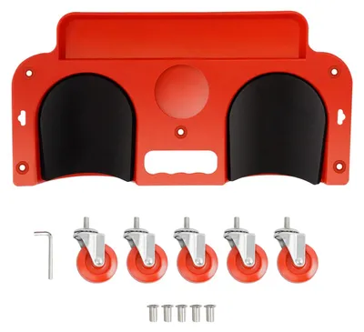 Immagine prodotto di Solidchoice - Cuscino mobile con 5 ruote, ideale per officine e lavori di riparazione