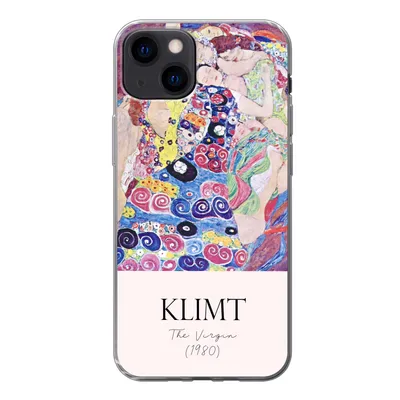 Produktbild von MuchoWow® Handyhülle Schutzhülle Hülle für iPhone 13 Malerei - Jugendstil - Gustav Klimt Silikon Softcase Handy Hülle - Karteninhaber