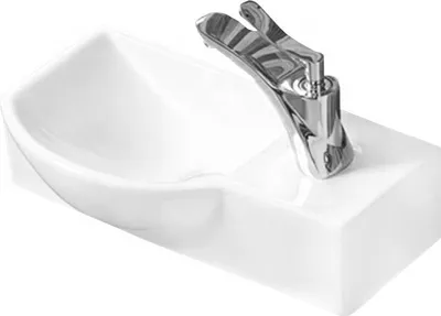 Zdjęcie produktu dla Mexen Hugo umywalka nablatowa lewa 40 x 22 cm, biała - 21254000L