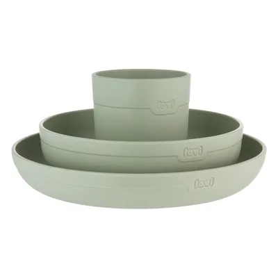 Produktbild von LOVI Geschirrset mit Becher Pistachio 21/533_gre