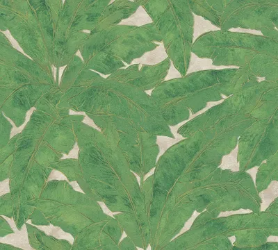 Produktbild von Livingwalls Palmentapete Metropolitan Stories Francesca Milano Vliestapete grün gold beige 10,05 m x 0,53 m