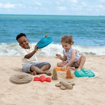Produktbild von Hape Space Explorer Sandkasten Spielset - Weltraum Abenteuer