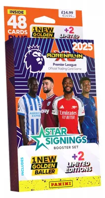 Produktbild von Blister Star Signings Booster Set Premier League 2025 Adrenalyn Xl Upgrade