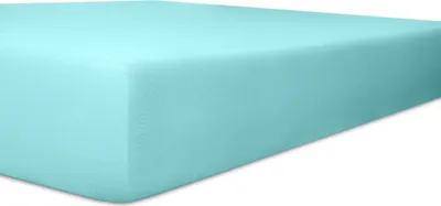 Produktbild von Kneer - Betttuch - * Qualität 60 * Single-Jersey - Farbe: 67 Türkis - Größe: 140/200 - 160/200 cm
