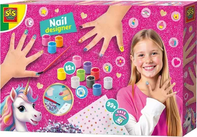 Produktbild von Ses nagel designer einhorn - kreative nagellack set für kinder