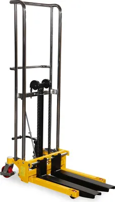Produktbild von Fahrbarer Hubtisch mit Gabeln und Plattform 400 kg, 1,5 m Hubhöhe, 650 mm Gabeln