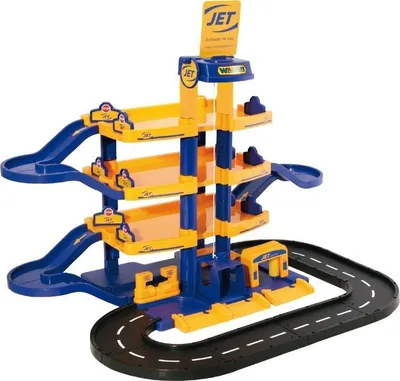 Produktbild von Wadertoys Garage Tankstelle mit Strasse 4 Ebenen mit Strasse