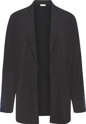 Produktbild von LASCANA Blusenjacke schwarz-navy Größe 36