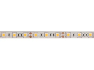 Produktbild von Velleman LED-Streifen, flexibel, selbstklebend, IP61, 300 LEDs, 5 m, 12 V, 3500K, warmweiß