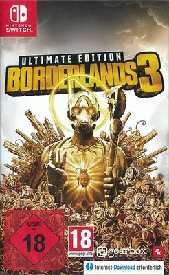 Produktbild von Borderlands 3 SWITCH Ultimate Edition Exklusiv Cartridge